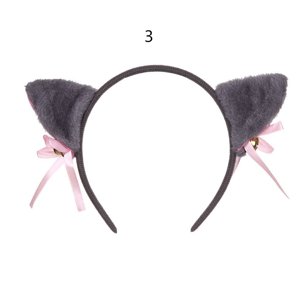 Anime Cosplay Night Party Club Bar Small Bell Cartoon Hair Band Cat Ear Head Band Hair Accessories