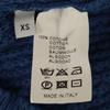MELINDA GLOSS made in Italy Long sleeve sweater XS Blue knit Men's Used