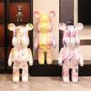 Creative Modern 50cm Cartoon Violent Bear Decoration Piggy Bank Home Improvement TV Cabinet Large Floor Statue Sculpture Gifts