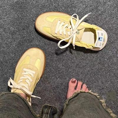 Женские туфли Forrest Gump 2025 новые балетки для тренировок на шнуровке с вышивкой универсальные легкие дышащие спортивные белые туфли