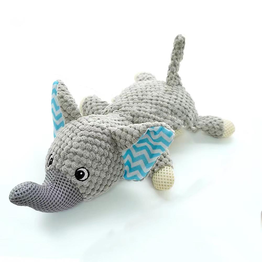 Игрушка для домашних собак для крупных собак, милая плюшевая пищалка, мягкие игрушки из флиса, прочная жевательная, милая мягкая игрушка, игрушка для зубов питомца, аксессуары для собак