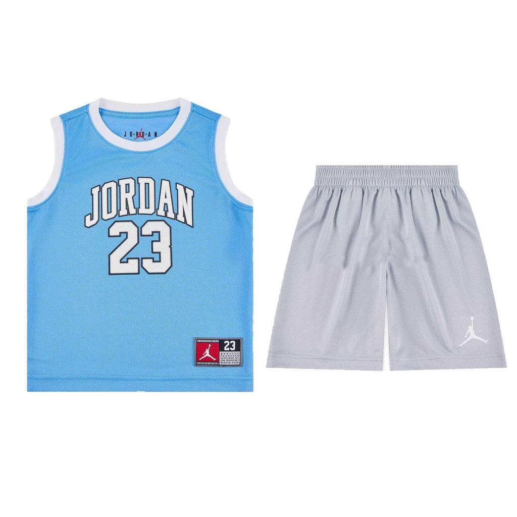 Jordan Casual Sportswear 23 Wolf Gray Children Aged 3 7 Years Old HF2234-012