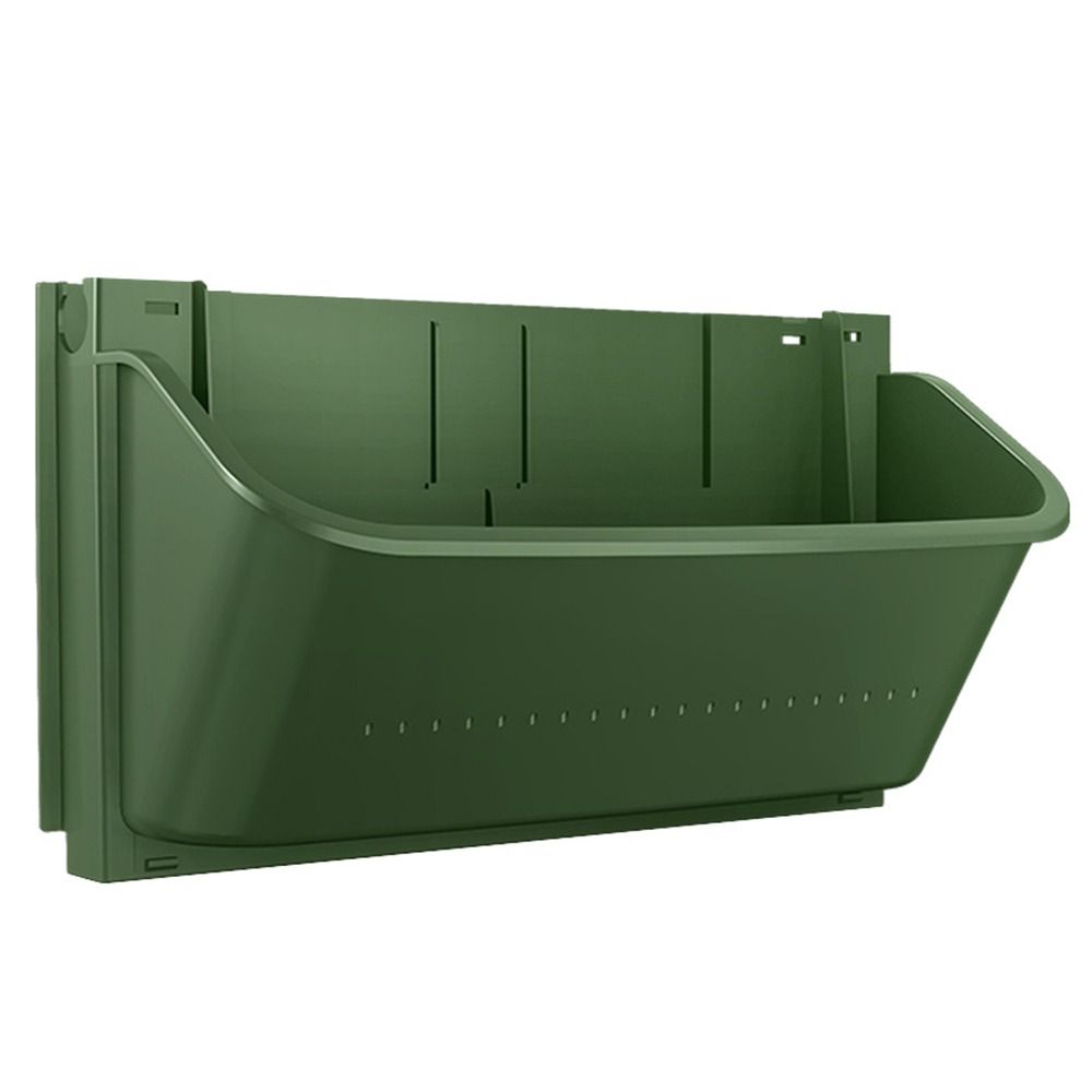 Home Office Plastic Durable Wall Mounted Flower Pot Succulent Hanging Planter