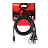 D'Addario Custom Series Audio Cable PW-MPXLR-06 (approx. 1.8m Stereo Mini/XLR x2)