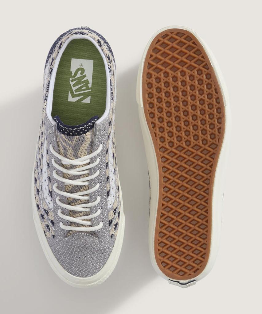 Vans Premium Old Skool 36 Ek - Геометрическая Клетка Серо-Почтовый / Vn000Efk85T1