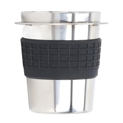 58 мм Чашка для дозирования кофе из нержавеющей стали, Чашка для приема порошка с силиконом для ручки кофемашины