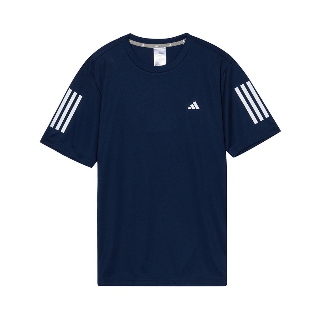 Adidas T Shirts Men's Navy Blue Crew Neck IN6633