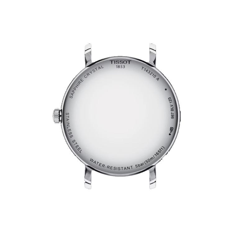 Tissot Классическая коллекция Кварцевый механизм Водонепроницаемость 50 метров Женские часы 34 мм Синий циферблат T143.210.11.041.00