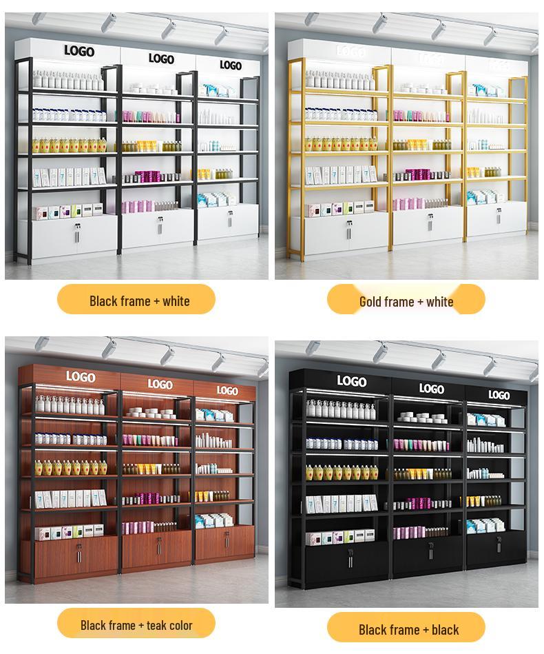 Multi-layer Display Shelf for Cosmetics, Pet Supplies, Baby Products, and Stationery