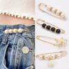Brooch Set Cute Pearl Rhinestone Enamel Brooches for Women Clothing Badge Buckle Lapel Pins Tightening Waist Pin Diy Accessories