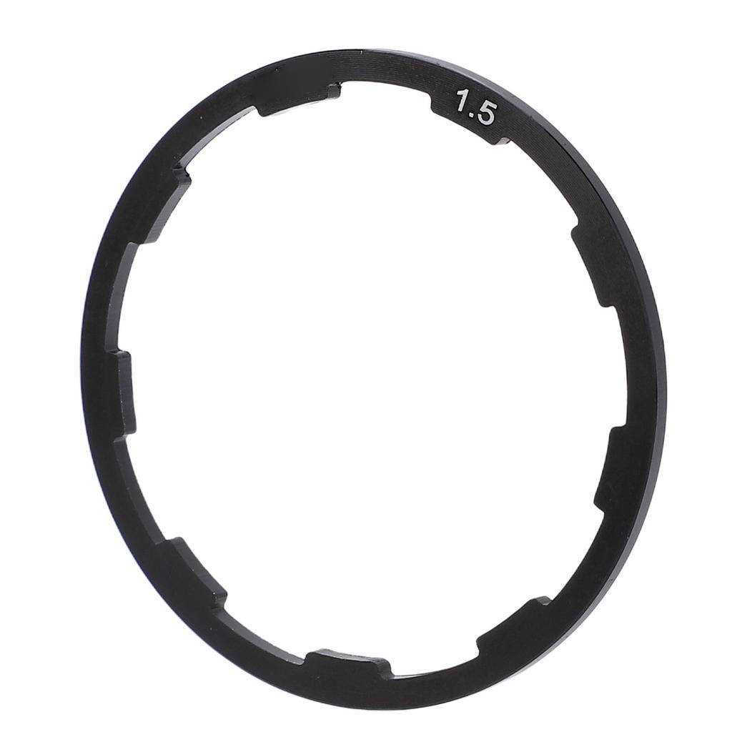1pcsset 1.5mm Bicycle Grooved Hub Washer Aluminum Alloy Mountain Bike Flywheel Cassette Spacers