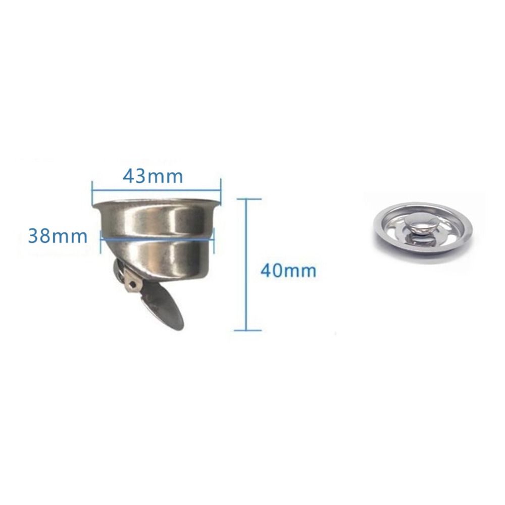 Hardware Accessories Stainless Steel Floor Drains Trap Hair Catcher Bathtub Ground Leakage Universal Sink Water Filter
