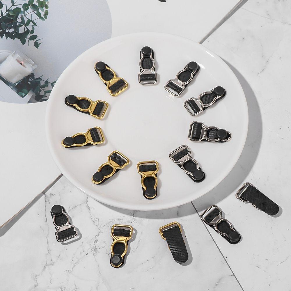 Аксессуары Крючки для ремня Концы для подтяжек Пряжки Зажимы для носков из сплава Захваты для чулок