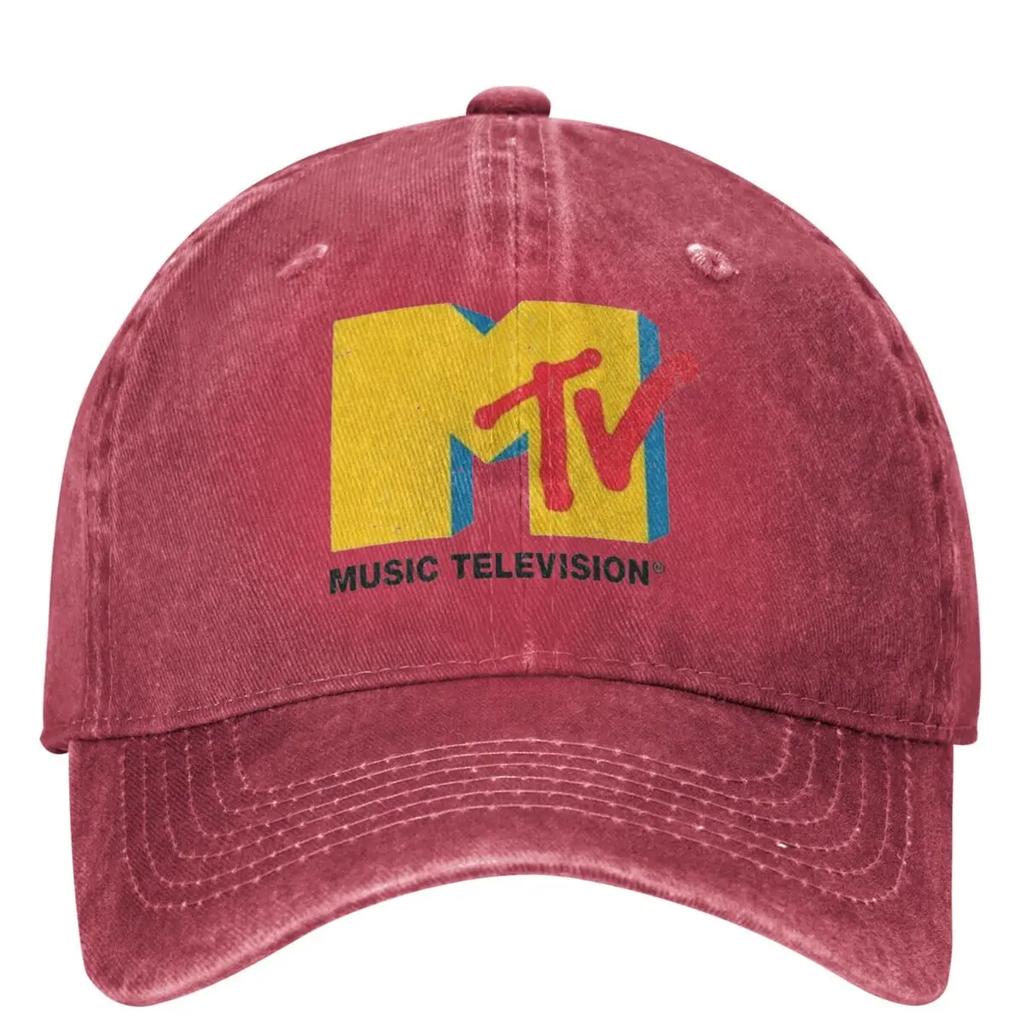 Кепка-бейсболка MTV Casual Летняя Музыкальное Телевидение Тракер Регулируемая Для активного отдыха Снэпбэк Кепка Унисекс Взрослый Y2k Кепки-бейсболки