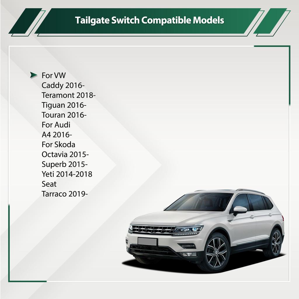 Переключатель ручки открывания замка заднего багажника для Superb Tarraco Octavia VW Caddy A4 B9 3V0 827 566 3V0827566 3VD 827 566 3VD827566