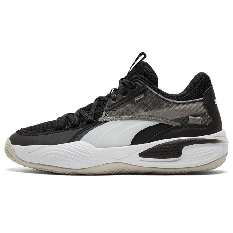 Puma Court Rider Black White Men Sneakers 195064-02