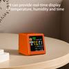 WiFi Wireless Weather Station Plug In Color Display Digital Calendar Temperature and Humidity Monitor for Desktop Decoration
