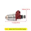 1 шт. топливные форсунки 16600-86G00 подходят для Nissan Pickup D21 2.4L I4 1990-1995 гг.