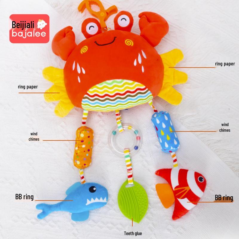 Подвесная погремушка-колокольчик для детской коляски и кроватки