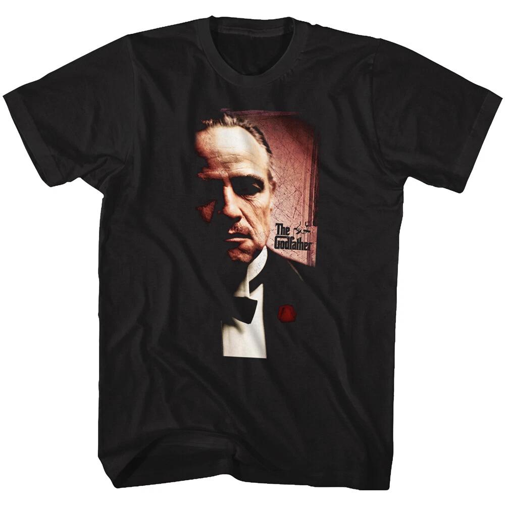 The Godfather Movie Logo Marlon Brando The Don Photo Men's T Shirt