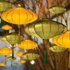 Handmade Fabric Retro Vietnamese Lantern Traditional Festival Japanese Lantern  Wedding Party