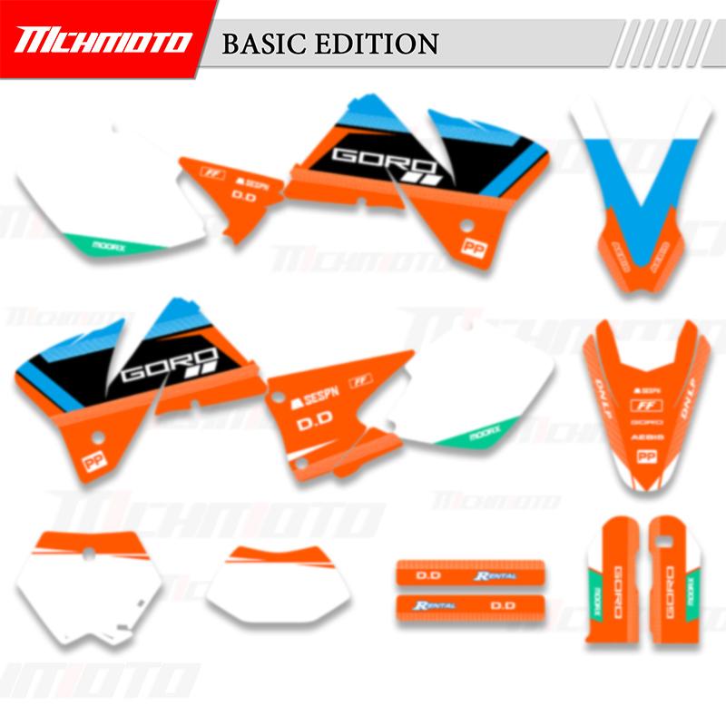 MCHMFG For KTM EXC 300 EXC250 EXC 125 200 250 300 350 400 450 500 530 1998 1999 2000 Motorcycle Graphics Decals Stickers
