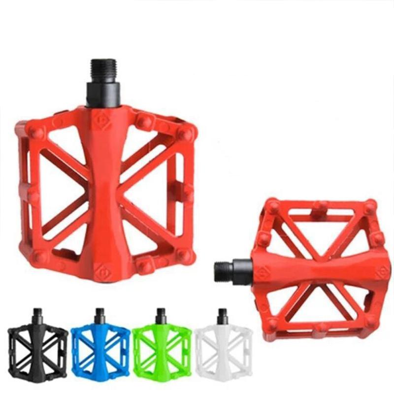 1 пара велосипедных педалей из алюминиевого сплава, быстросъемные, на шарикоподшипниках, подставки для ног, велосипедное оборудование