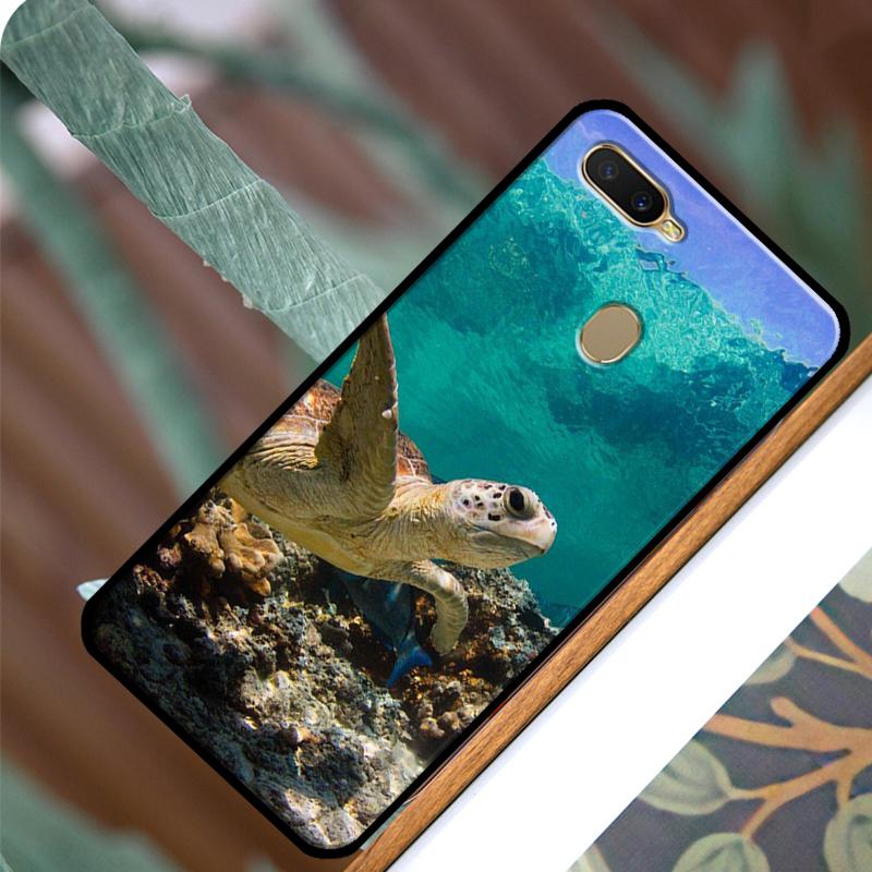 Чехол для телефона с морской черепахой и океаном для OPPO A15 A3S A5S A52 A72 A54 A74 A94 A83 A91 A93 A5 A9 A31 A53 A53S 2020