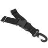Diving Flippers Quick Release Buckle Fin Sling Hanging Buckle Equipment Keeper Strapblack