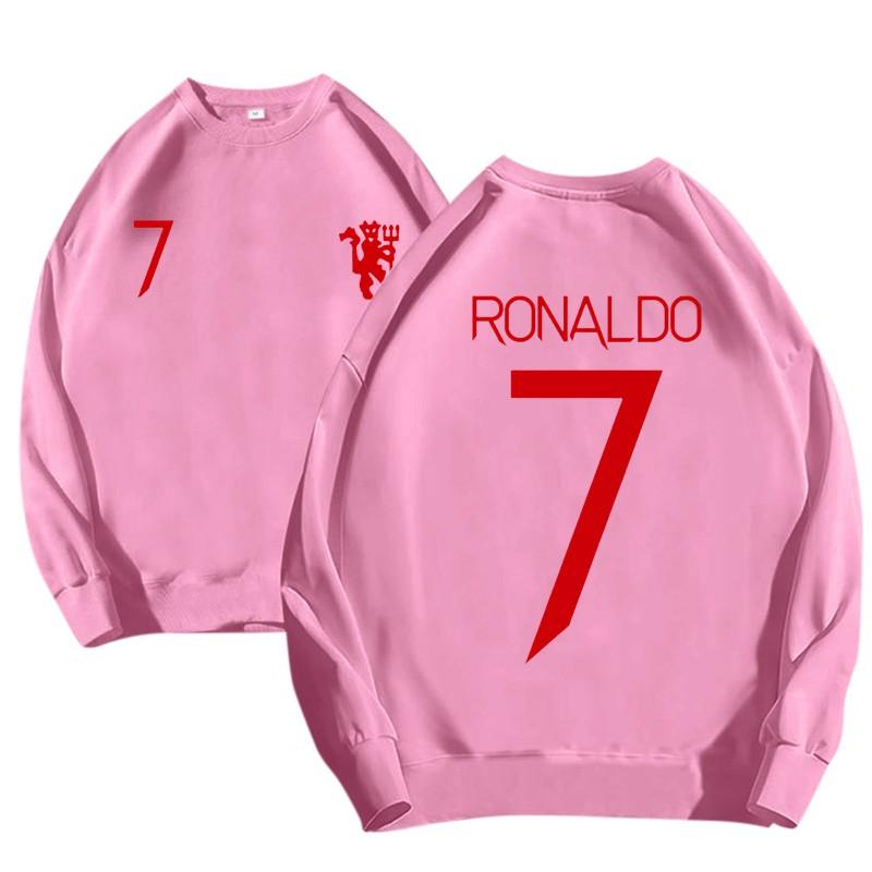 Unisex Oversized Hooded Sweatshirt With Football Star Print Warm Fleece-Lined Cotton Blend Winter