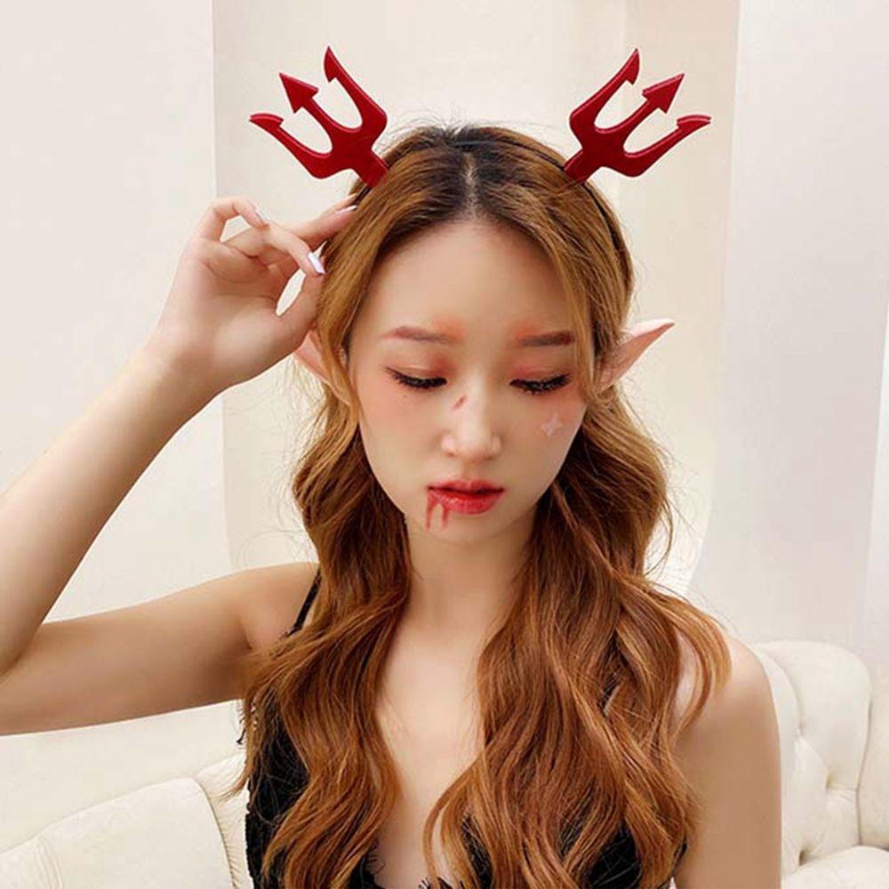 Carnival Easter Party Decor Bat Halloween Headband Women Hair Hoop Halloween Hairbands Spider