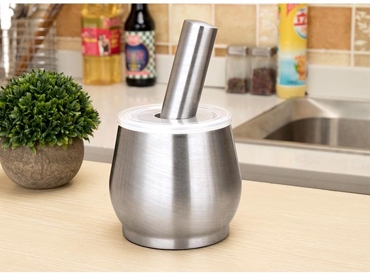 304 Stainless Steel Garlic Masher, Mincer, Peeler, and Spice Grinder