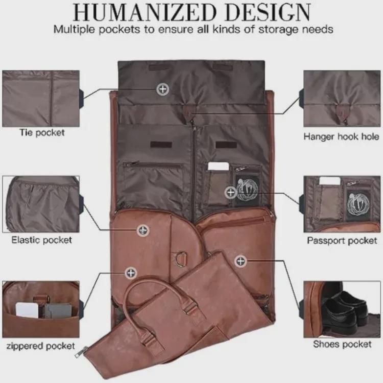 Многофункциональная складная дорожная сумка для одежды, занятий фитнесом на открытом воздухе и ночных перевозок — унисекс