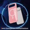 For iPhone Air Case PC+TPU Skin Touch Anti-drop Phone Cover Compatible with MagSafe
