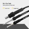 "Deliyou 9" High-Frequency Electric Soldering Iron Handle, 5 Holes/5 Pins, Constant Temperature with Various Heating Core Styles
