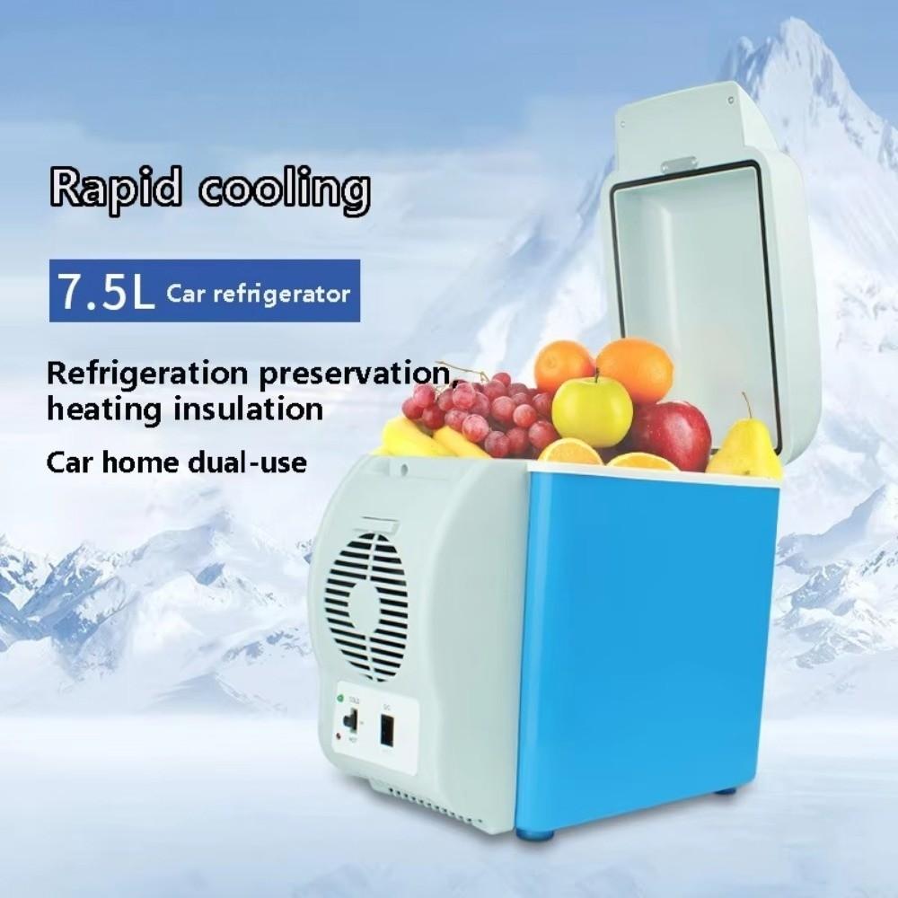 Lightweight Car Mini Refrigerator 7.5 Liter Capacity Car Fridge Car Interior Accessories