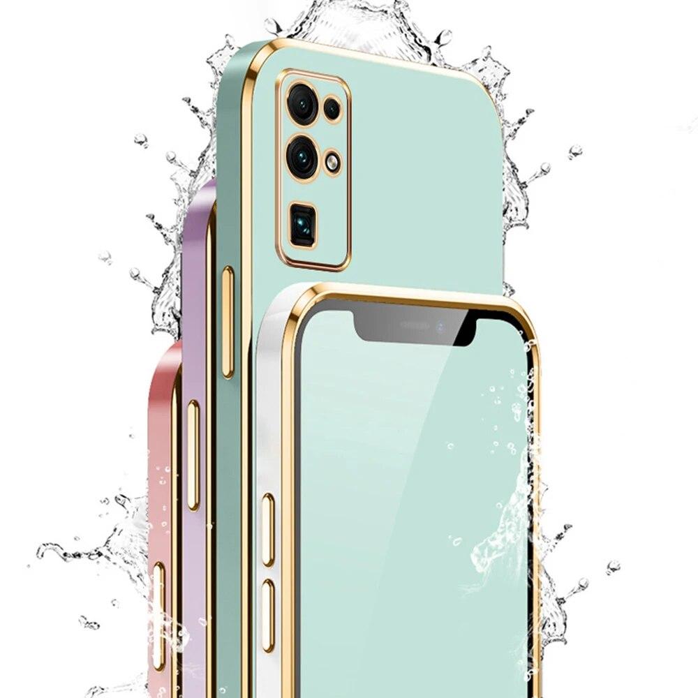 Чехол для Honor 30 Honor 30 Pro, чехол для телефона Honor V30 V20 V30 Pro V40 30S 30i 30, роскошный противоударный чехол с квадратным покрытием