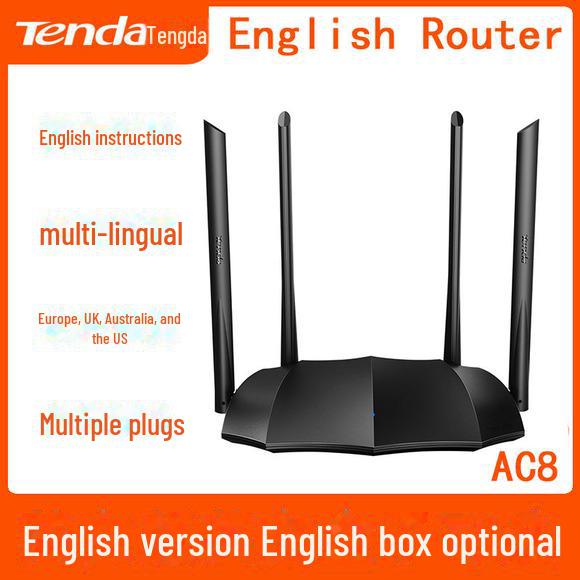 Tenda S105 5-Port 100Mbps Home Network Switch & Cable Splitter