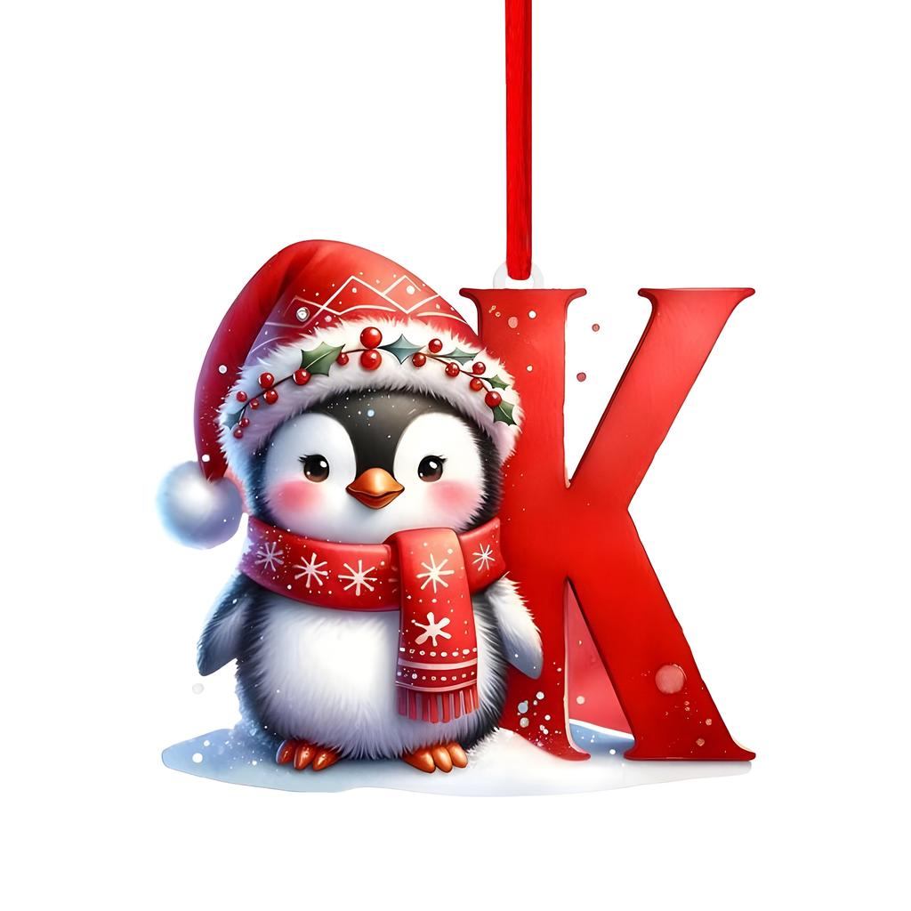 26 Letter,Christmas,Ornaments,Acrylic,1