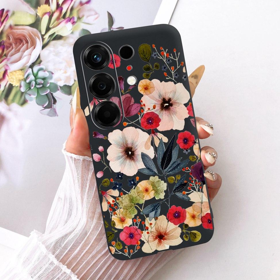 Чехол для Tecno CN5 Чехол для Tecno Camon 50 4G Модный Бабочка Милый Кот Крутой Расписной Мягкий Чехол для Телефона Для Techno Camon50 4G
