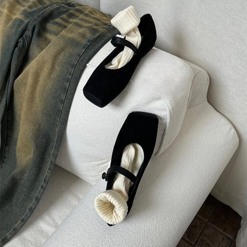 Дизайнерские винтажные туфли-лодочки для женщин Mary Jane, модные туфли с квадратным носком, весенние повседневные балетки 2025 года