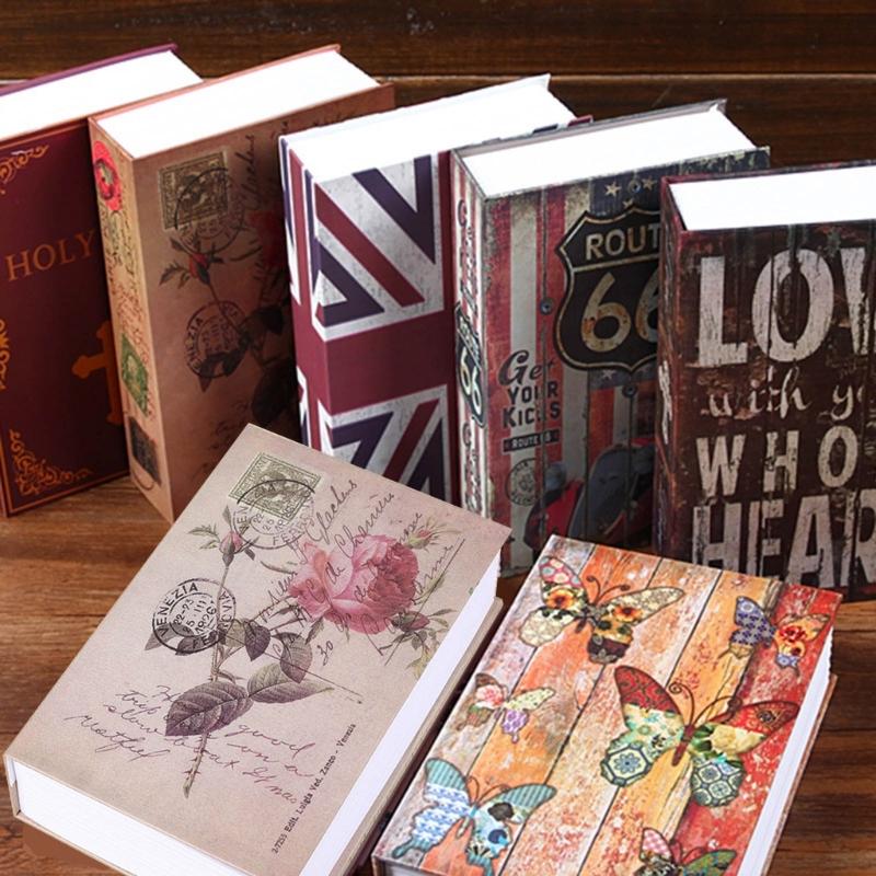 Креативная коробка для хранения книг с секретным отделением. Спрячьте свои вещи на виду