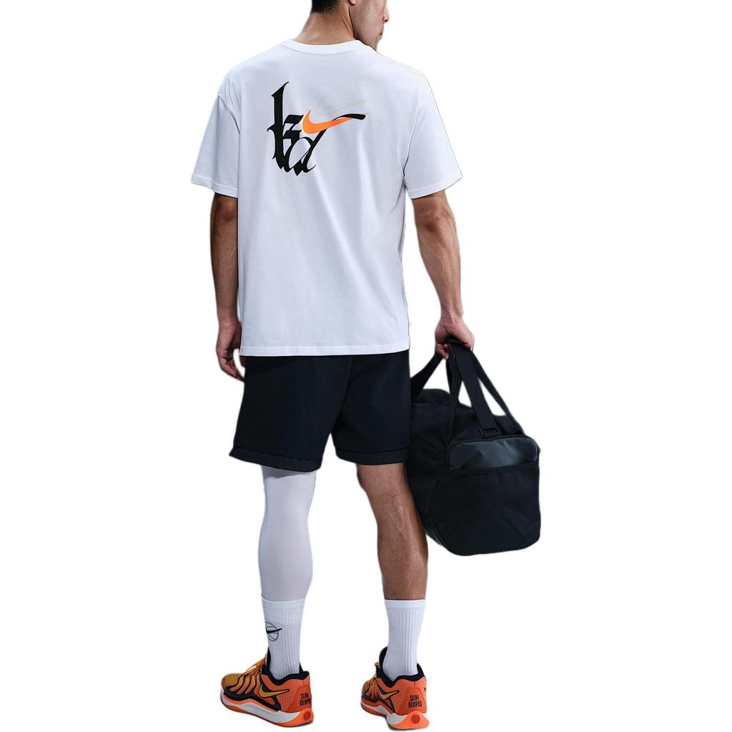 Nike Футболка Kd M Nk M90 Серия Баскетбол Спортивный Пуловер с Круглым Вырезом и Коротким Рукавом Мужские Топы Белый HJ3426100