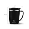 Stainless Steel Coffee Mug With Handle and Lid Traveling Cup Portable Coffee Cup