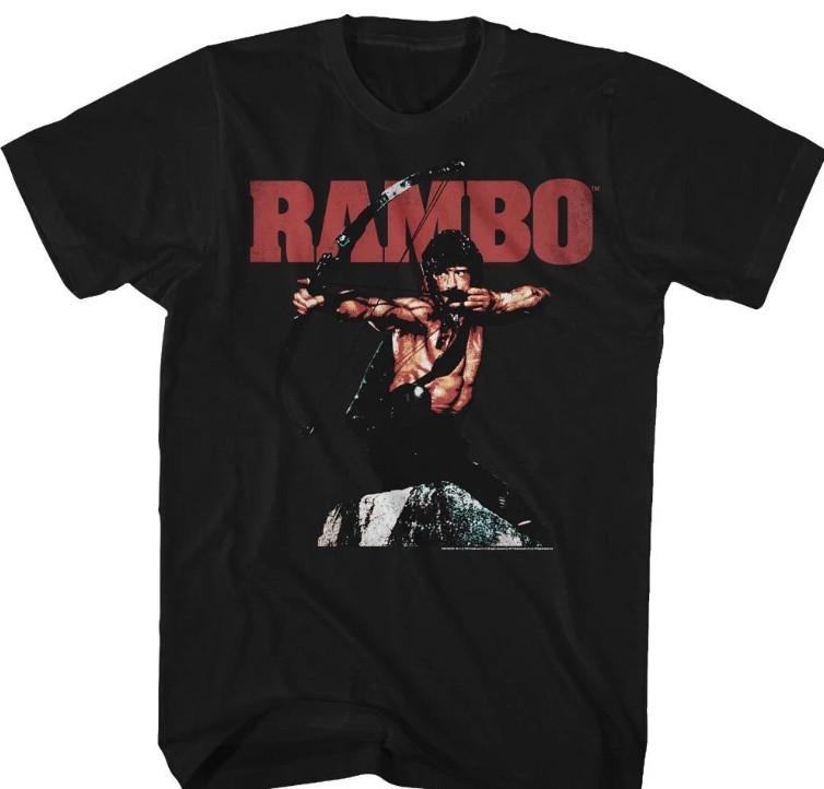 Rambo - Rambow - Short Sleeve - Adult - T-T-Shirt