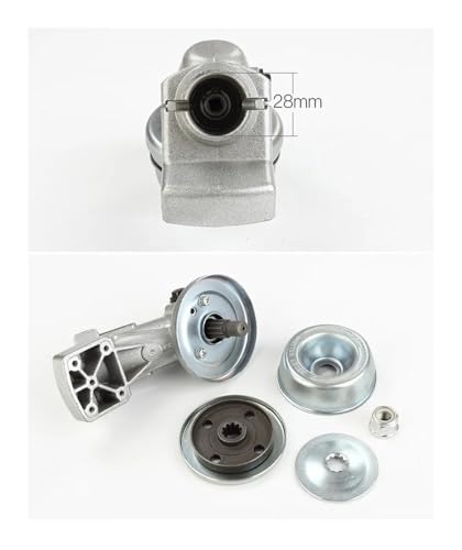 Stihl brush cutter gearbox housing replacement part, silver color