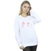 Disney Womens/Ladies Lady And The Tramp Spaghetti Outline Sweatshirt
