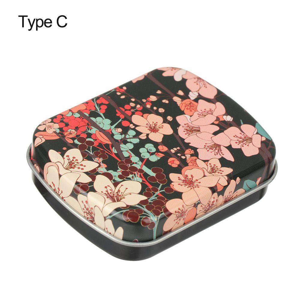 Ювелирные изделия Коллекция Домашний Органайзер Металлическая Шарнирная Жестяная Коробка Контейнер Набор Контейнеров Пустые Жестяные Банки