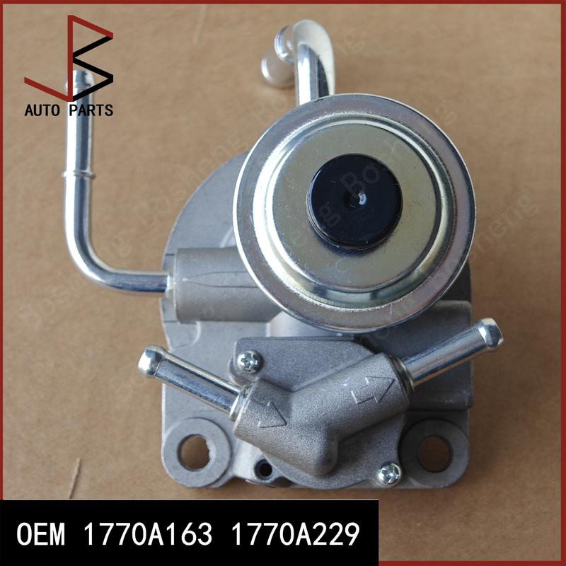New Diesel Fuel Filter Body Primer Pump OEM 1770A163 1770A229 for Mitsubishi L200 2012-2016 L200 L200 SPORTERO 2005-2015