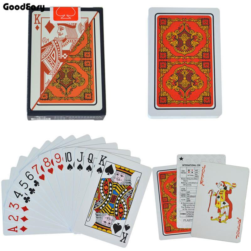 Игральные карты из 100% ПВХ, пластиковые карты для покера, водонепроницаемая покерная игра в техасский холдем, блэкджек, дропшиппинг, золотая карточная настольная игра